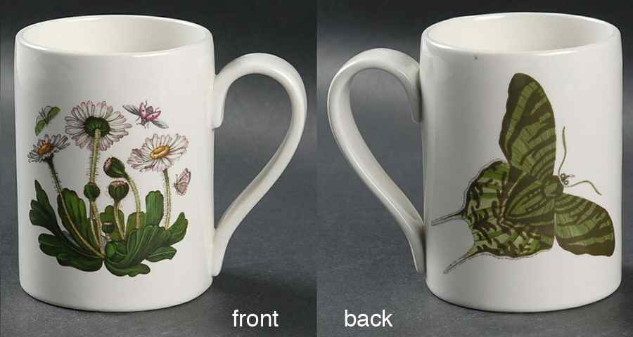 Botanic Garden 1972 Flower & Butterfly Mug by Portmeirion-1