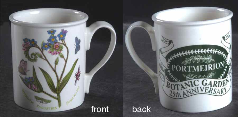 Botanic Garden 25th Anniversary Commemorative Breakfast Mug by Portmeirion-1