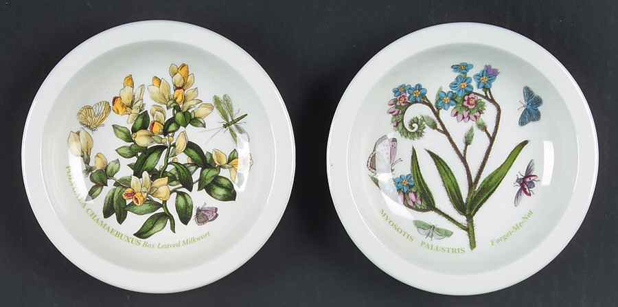 Botanic Garden (Set of 2) 4" Sovereign Individual Mini Dish/Bowl by Portmeirion-1
