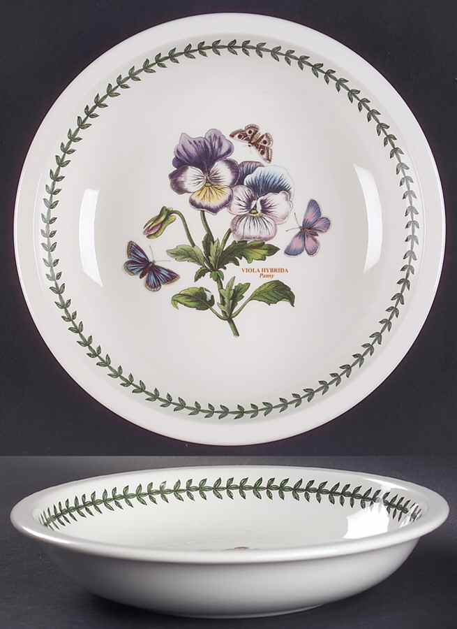 Botanic Garden 9" Low Bowl by Portmeirion-1
