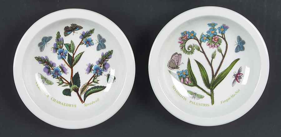 Botanic Garden (Set of 2) 4" Sovereign Individual Mini Dish/Bowl by Portmeirion-1