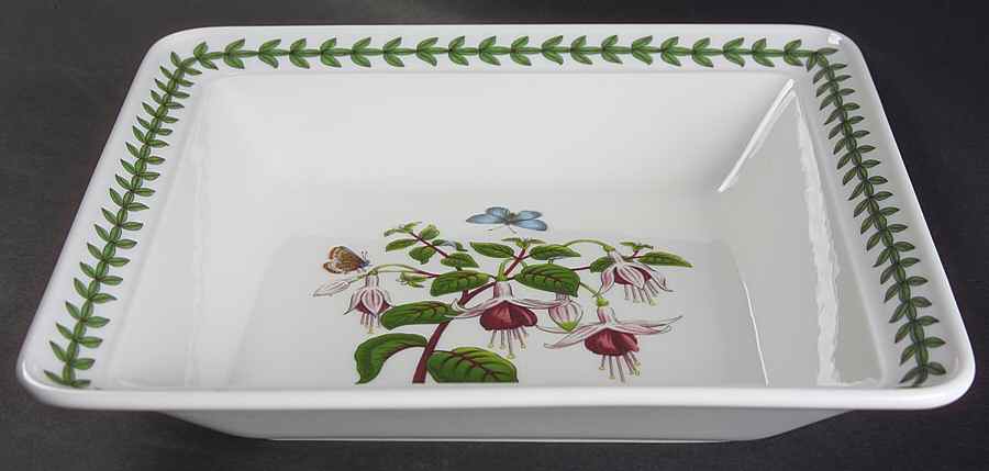 Botanic Garden 8" Square Low Bowl by Portmeirion-1