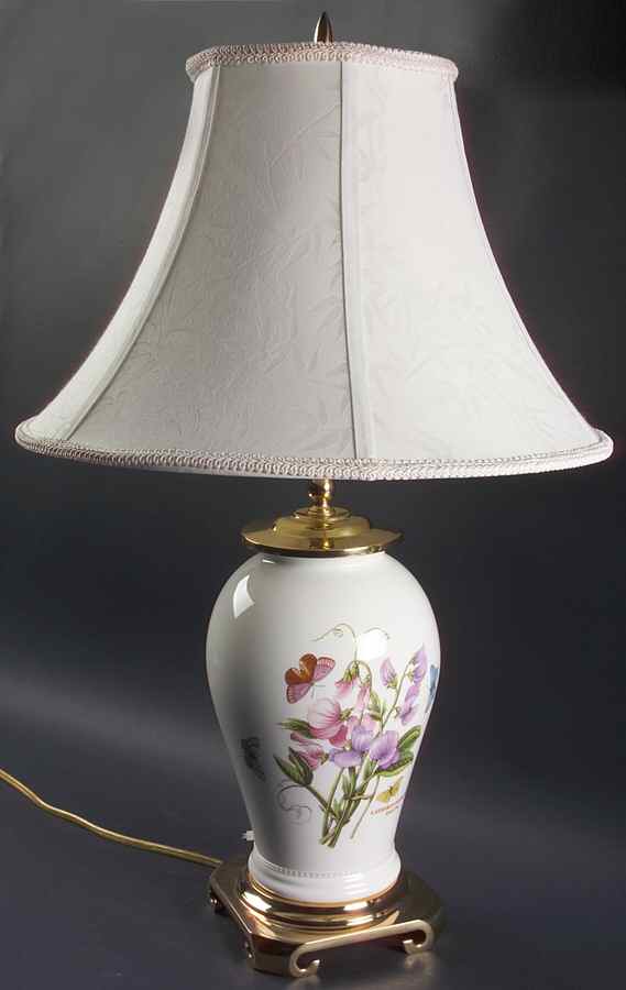 Botanic Garden Canton Vase Lamp & Shade by Portmeirion-1
