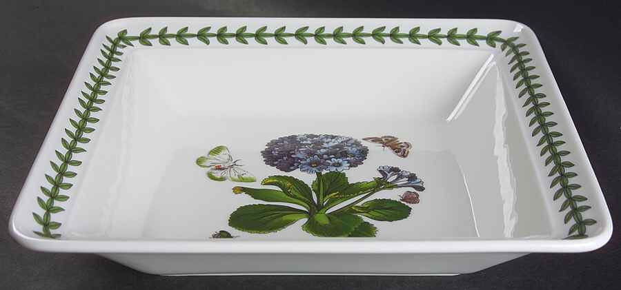 Botanic Garden 8' Square Low Bowl by Portmeirion-1