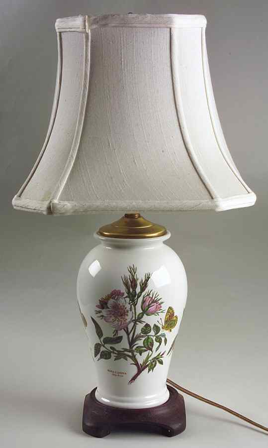 Botanic Garden 18" Electric Lamp & Shade by Portmeirion-1