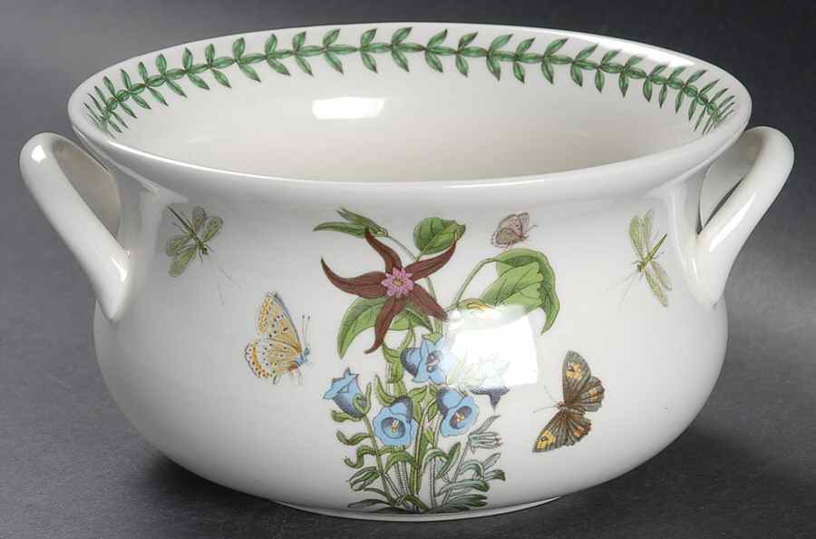 Botanic Garden 6" 2 Handled Rose Bowl by Portmeirion-1