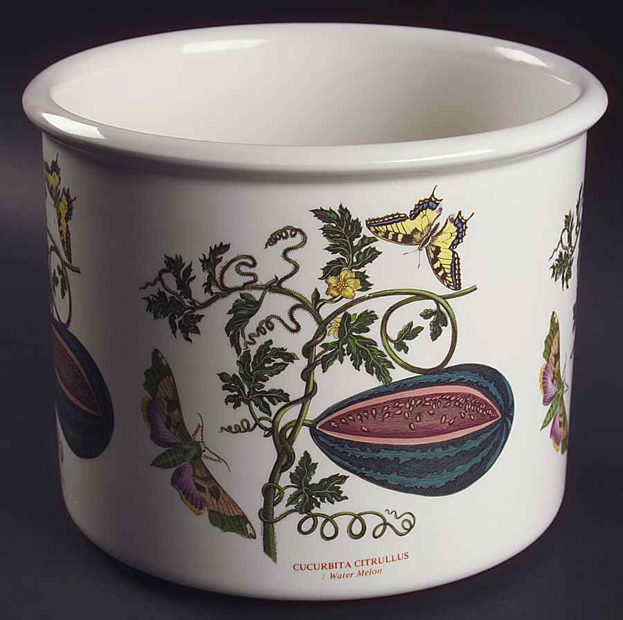 Pichet pot à lait Portmeiron The Botanic Garden en faience blanche Made in England Vintage 1970 - France Pichet pot à lait Portmeiron The Botanic Garden en faience blanche Made in England Vintage 1970 - France