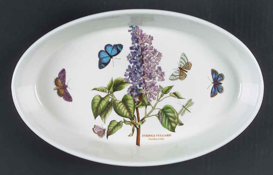 Botanic Garden 11" Oval Baker by Portmeirion-1
