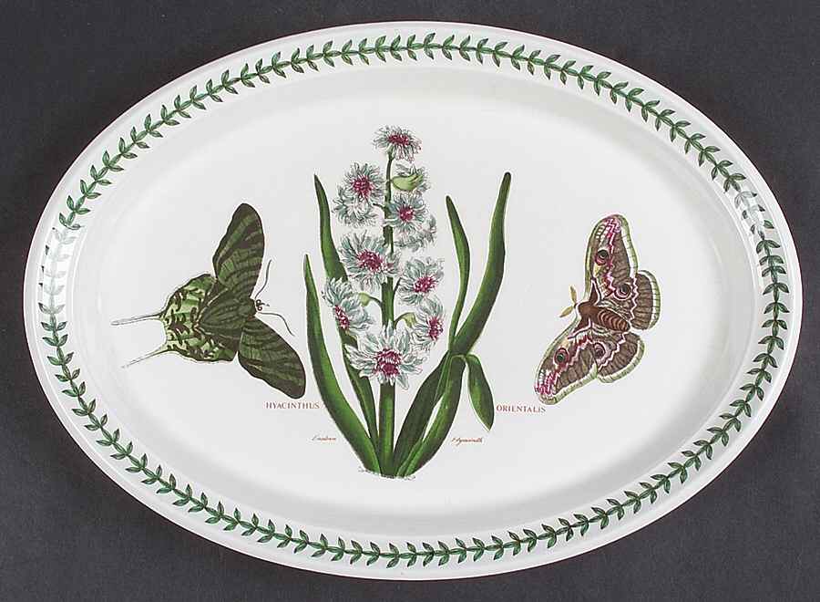 Botanic Garden 13" Oval Serving Platter by Portmeirion-1