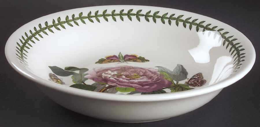 Botanic Garden 10" Low Pasta Serving Bowl by Portmeirion-1