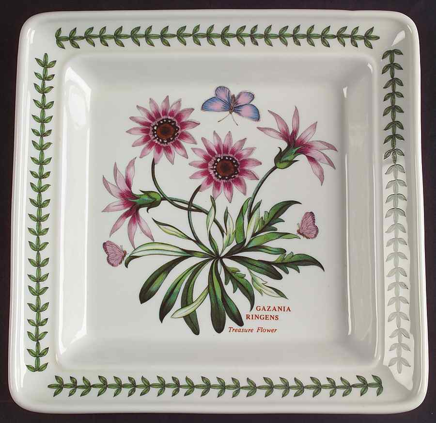 Botanic Garden 8" Square Plate by Portmeirion-1