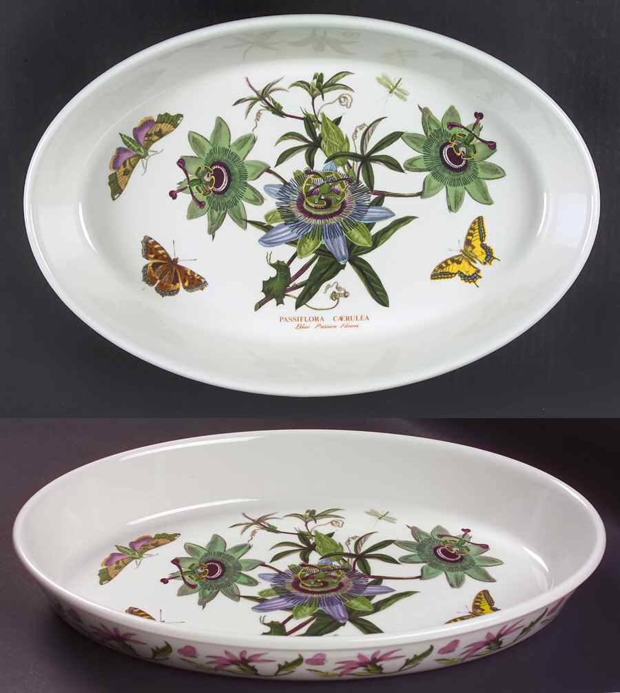 Botanic Garden 14" Oval Baker by Portmeirion-1