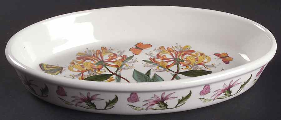 Botanic Garden 11" Oval Baker by Portmeirion-1