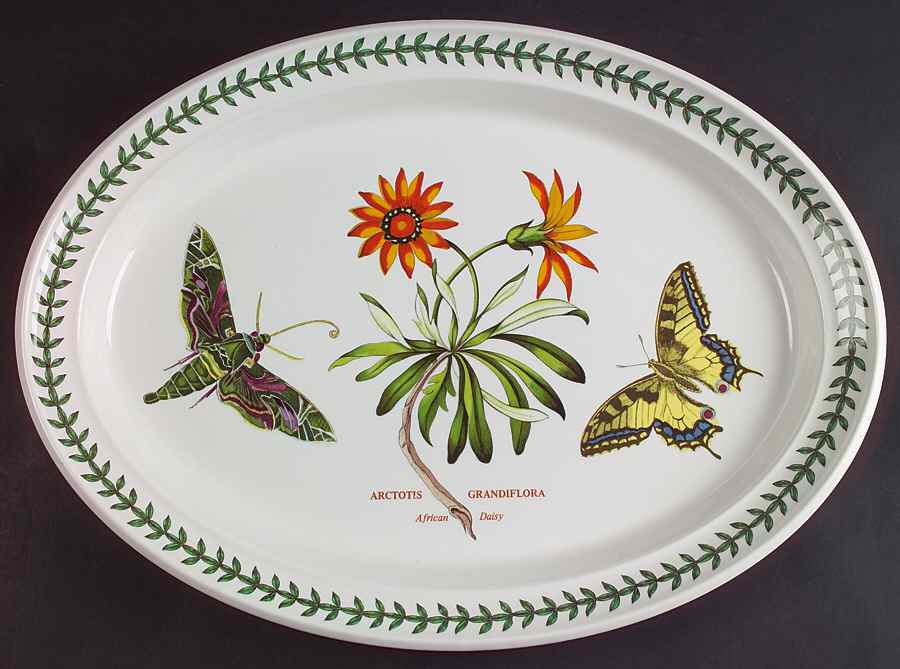 Botanic Garden 15" Oval Serving Platter by Portmeirion-1
