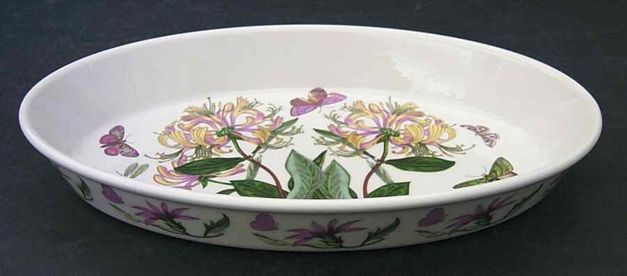 Botanic Garden 11" Oval Baker by Portmeirion-1