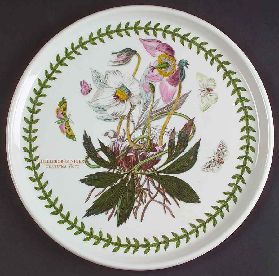 Botanic Garden 10" Pizza/Cake Plate by Portmeirion-1