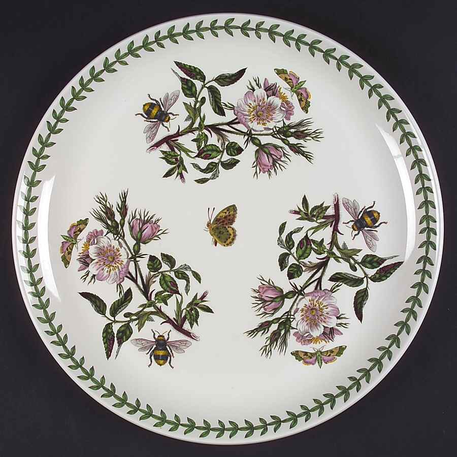 Botanic Garden 13" Round Presentation Platter by Portmeirion-1