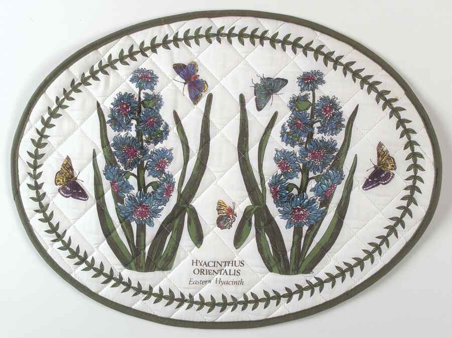 Botanic Garden Oval Cloth Placemat by Portmeirion-1