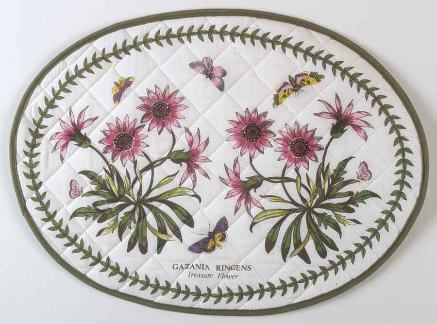 Botanic Garden Oval Cloth Placemat by Portmeirion-1