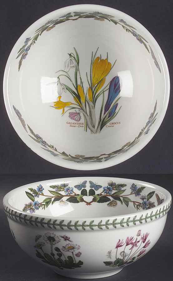 Botanic Garden 7" Salad Serving Bowl by Portmeirion-1