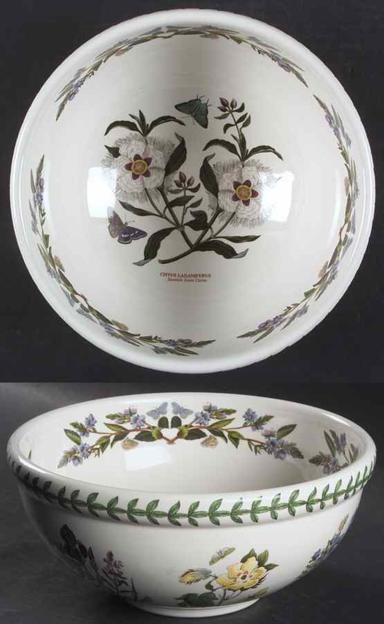 Botanic Garden 9" Salad Serving Bowl by Portmeirion-1