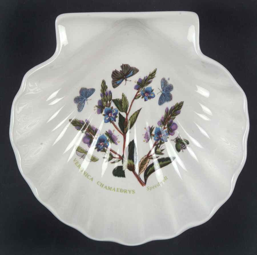 Botanic Garden Shell Shaped Dish by Portmeirion-1