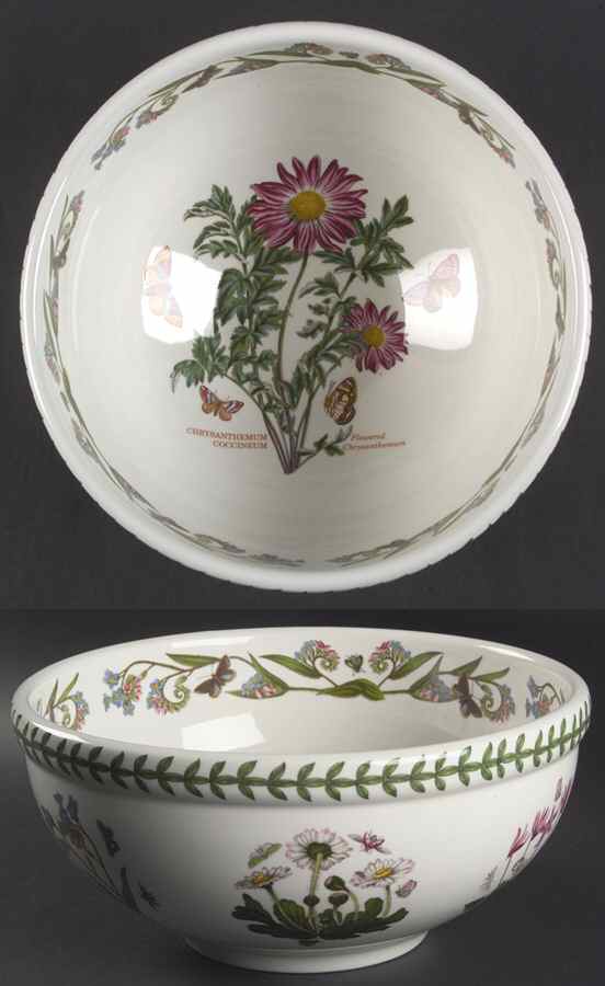 Botanic Garden 10" Large Salad Serving Bowl by Portmeirion-1