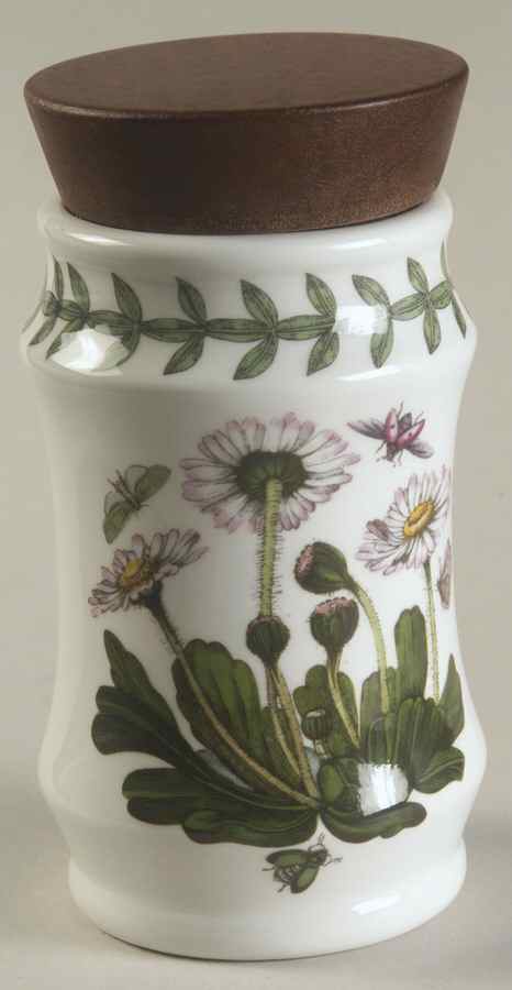 Botanic Garden Collector Club Spice Jar with Wood Lid by Portmeirion-1