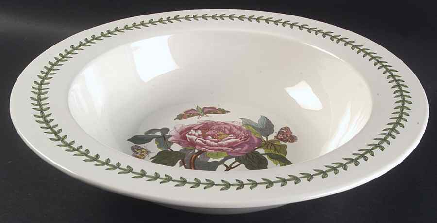Botanic Garden 15" Large Salad Serving Bowl by Portmeirion-1