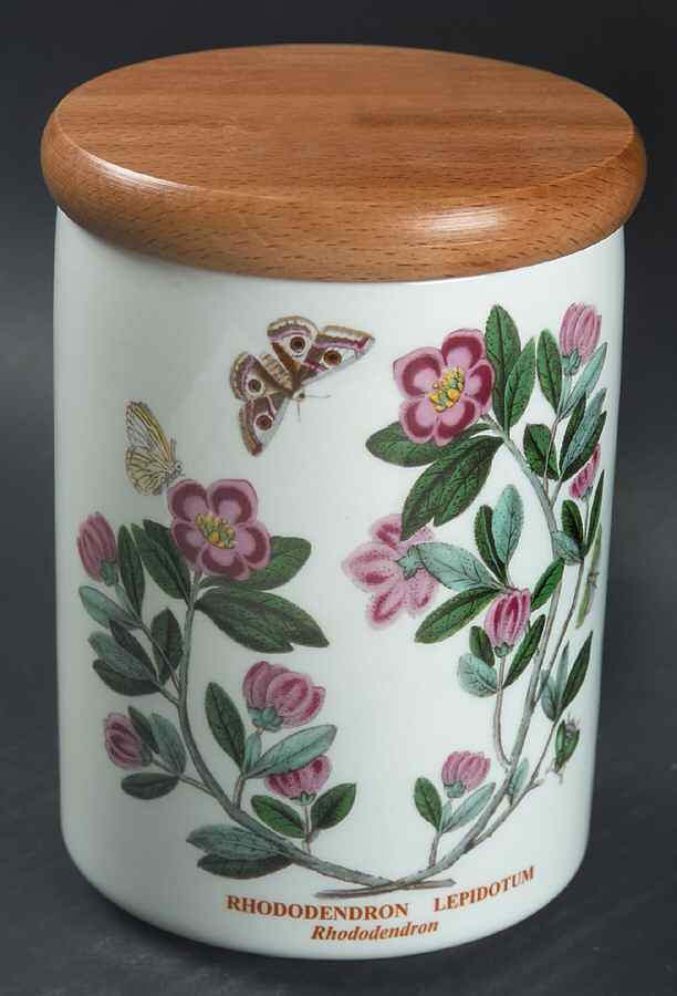 Botanic Garden 5" Storage Jar & Lid by Portmeirion-1