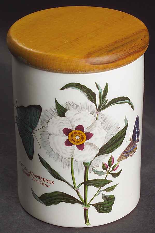 Botanic Garden 5" Storage Jar & Lid by Portmeirion-1