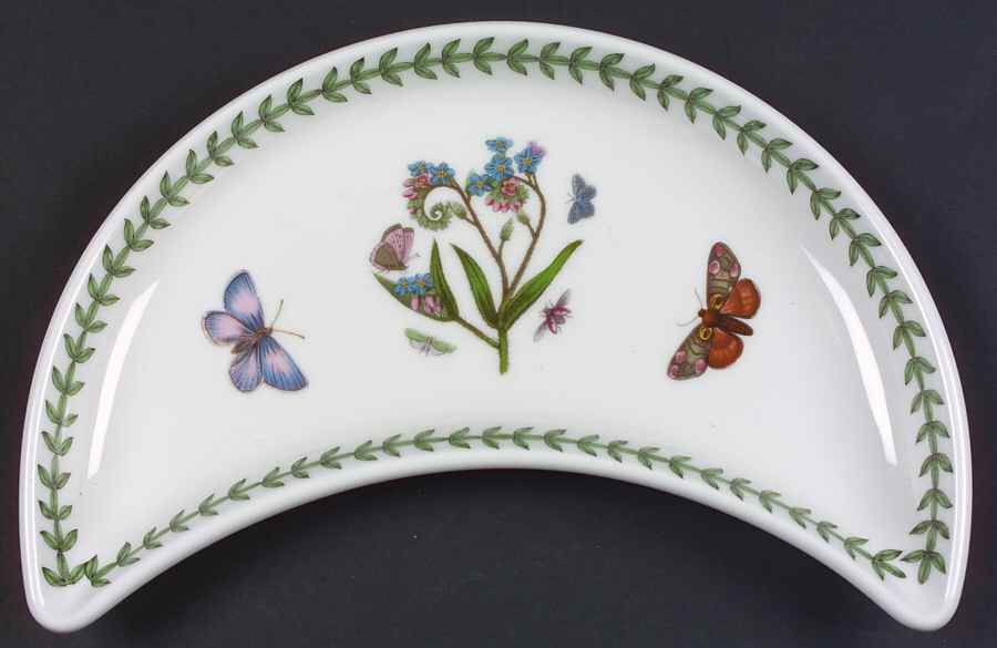 Botanic Garden Crescent Salad Plate by Portmeirion-1