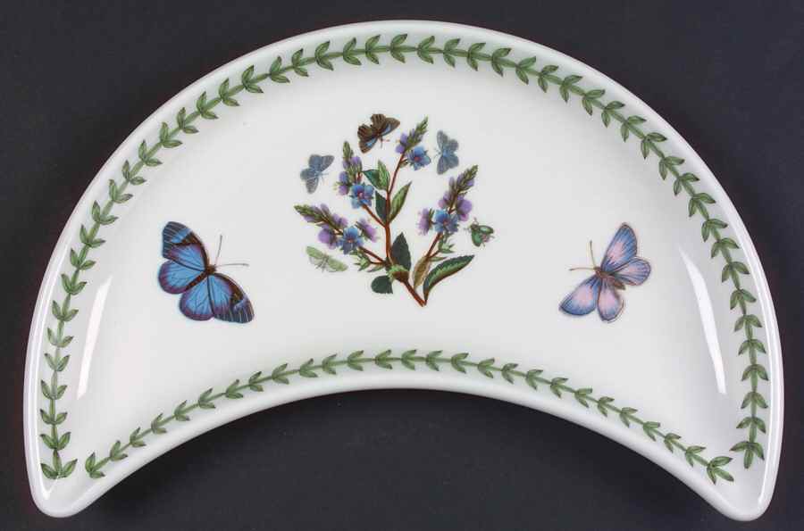 Botanic Garden Crescent Salad Plate by Portmeirion-1