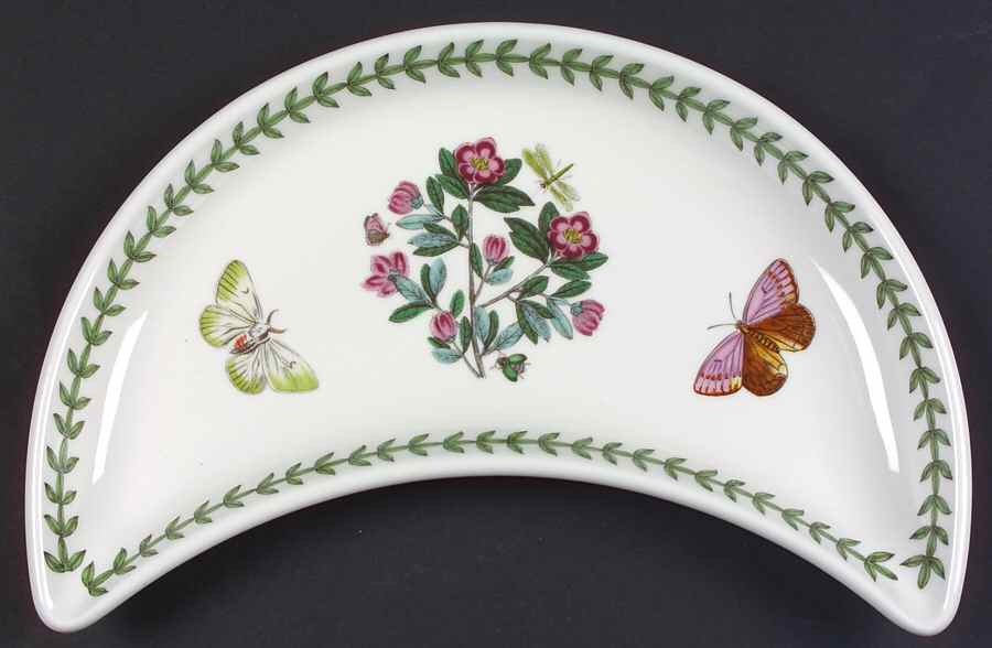 Botanic Garden Crescent Salad Plate by Portmeirion-1