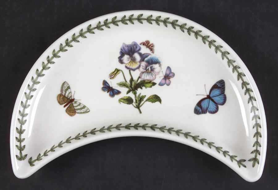 Botanic Garden Crescent Salad Plate by Portmeirion-1