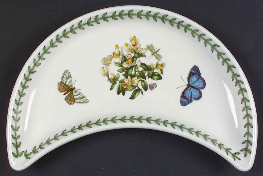 Botanic Garden Crescent Salad Plate by Portmeirion-1