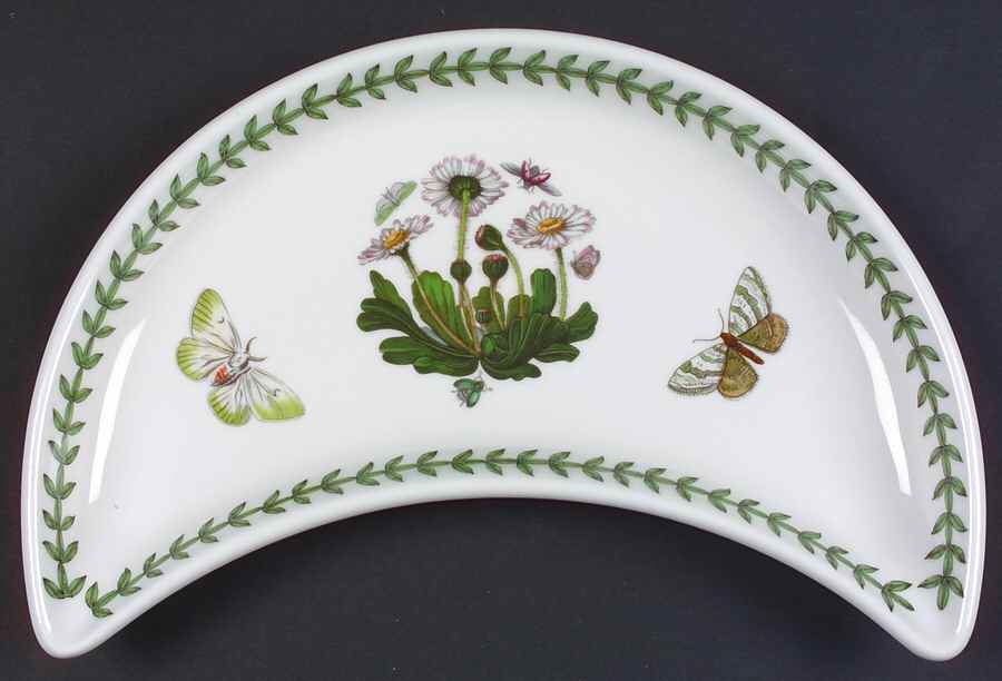 Botanic Garden Crescent Salad Plate by Portmeirion-1