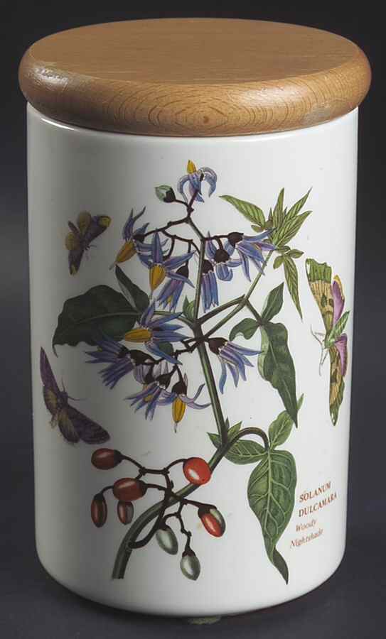 Botanic Garden 7" Storage Jar & Lid by Portmeirion-1