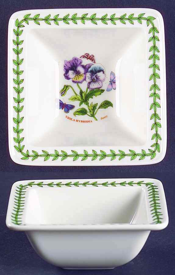 Botanic Garden 4" Square Mini Bowl by Portmeirion-1