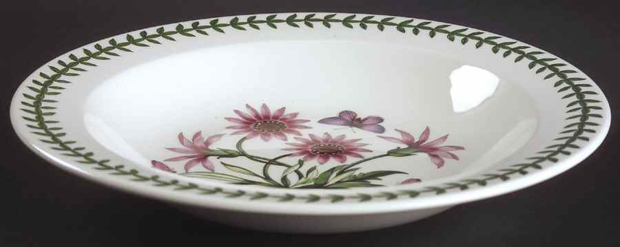 Botanic Garden Large Rim Soup Bowl by Portmeirion-1