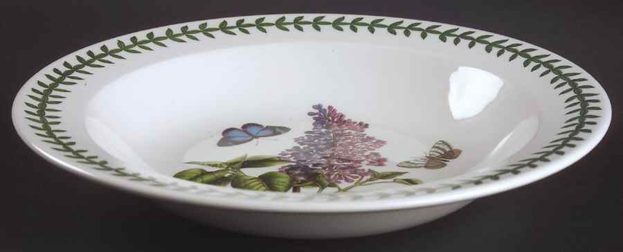 Botanic Garden Large Rim Soup Bowl by Portmeirion-1