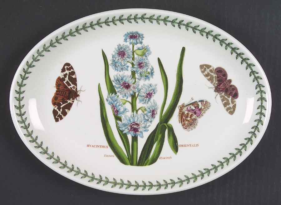 Botanic Garden 10" Oval Steak Platter by Portmeirion-1
