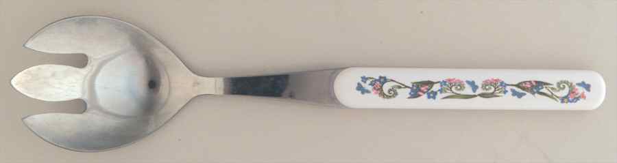 Botanic Garden Salad Serving Fork W/Stnls Prongs & Plastic Handle by Portmeirion-1