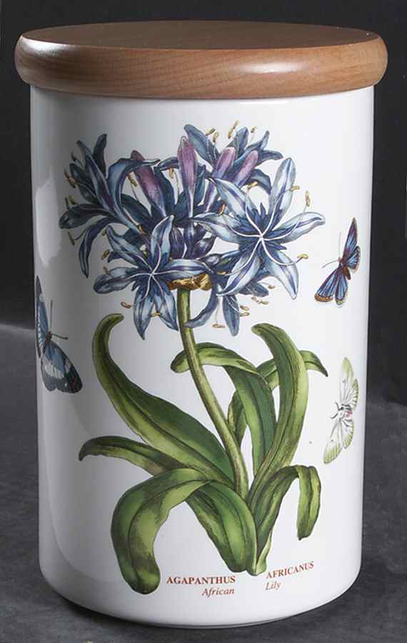 Botanic Garden 8" Storage Jar & Lid by Portmeirion-1