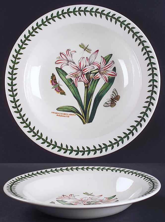 Botanic Garden Large Rim Soup Bowl by Portmeirion-1