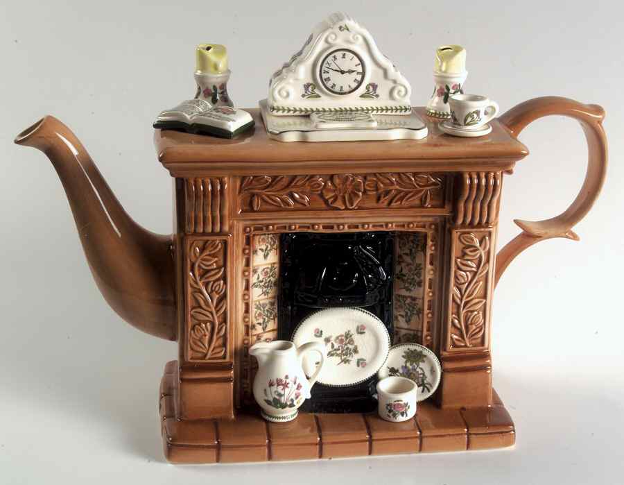 Botanic Garden Figural Teapot & Lid by Portmeirion-1