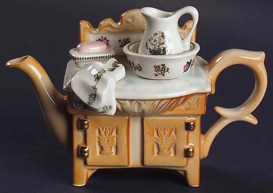Botanic Garden Mini Figural Teapot & Lid by Portmeirion-1