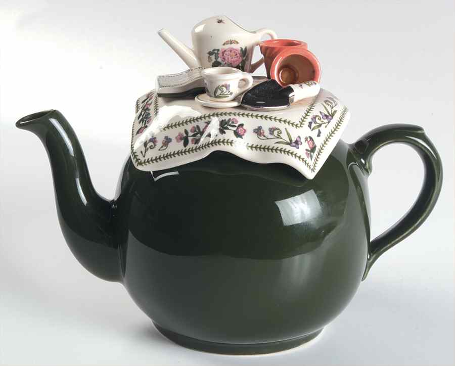 Botanic Garden Figural Teapot & Lid by Portmeirion-1