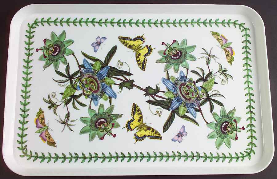 Botanic Garden 17" Rectangular Melamine Tray by Portmeirion-1