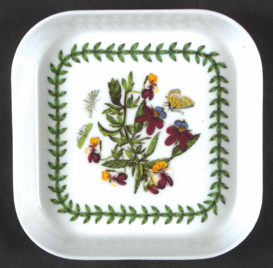 Botanic Garden 5" Square Melamine Tray by Portmeirion-1